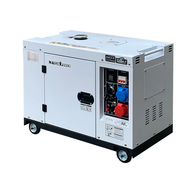 LETON Power 10kVA 12kVAelectric Power Plant Portable Super Silent Electric 10kw 10 Kw Home Use  Generator 10kw