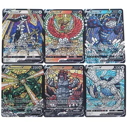 Cartes de collection Animes PTCG pour garçons et filles, Kyogre, Rayquatro, Groudon, Bergame, jeu de passe-temps, cadeau d'anniversaire, haute qualité