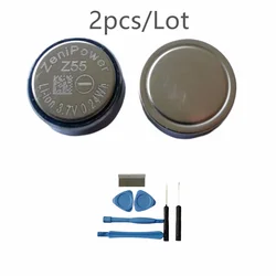 2PCS ZeniPower Z55 1254 replacement CP1254 Battery 3.7V For JBL T280tws Microsoft Surface Earbuds B&O H5 JABRA ROX Headset