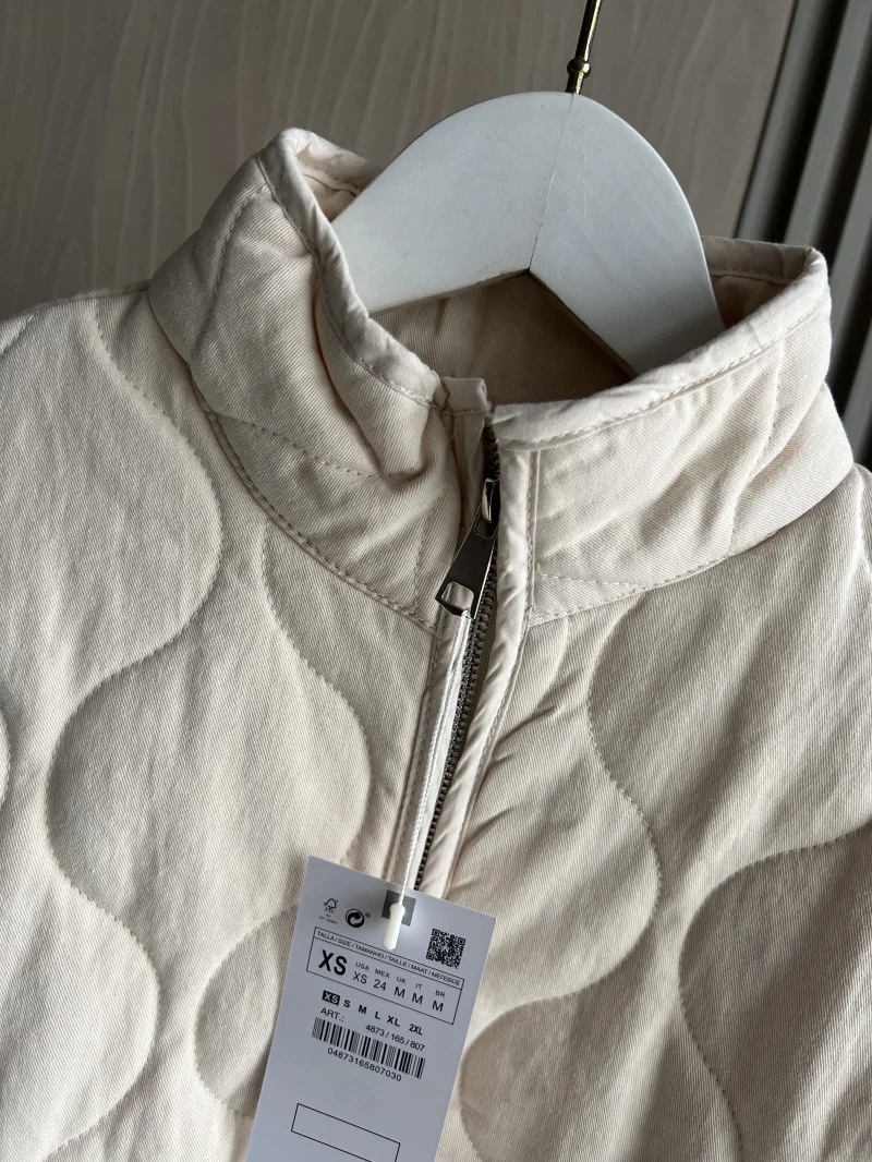 Supplier photo of The Quilted High-Collar Jacket