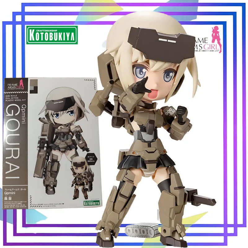 

Kotobukiya Original Frame Arms Girl Series 《Qpmini Goryu》Аниме Фигурка Сборная модель игрушки Коллекционная модель