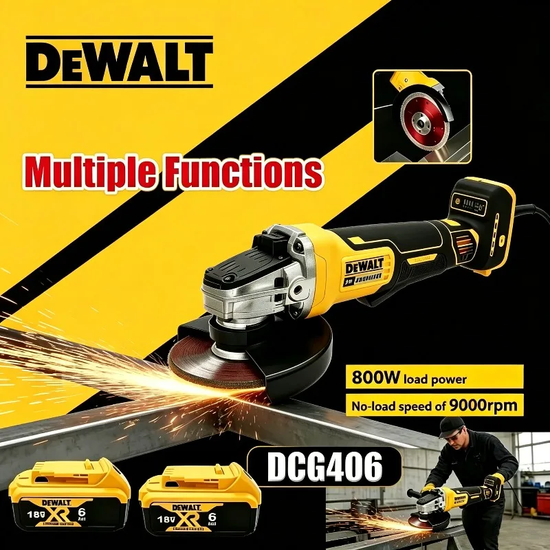 meuleuse-d'angle-sans-fil-dewalt-dcg406-125mm-9000rpm-outil-de-decoupe-de-meulage-et-de-polissage-pour-batterie-li-ion-18v