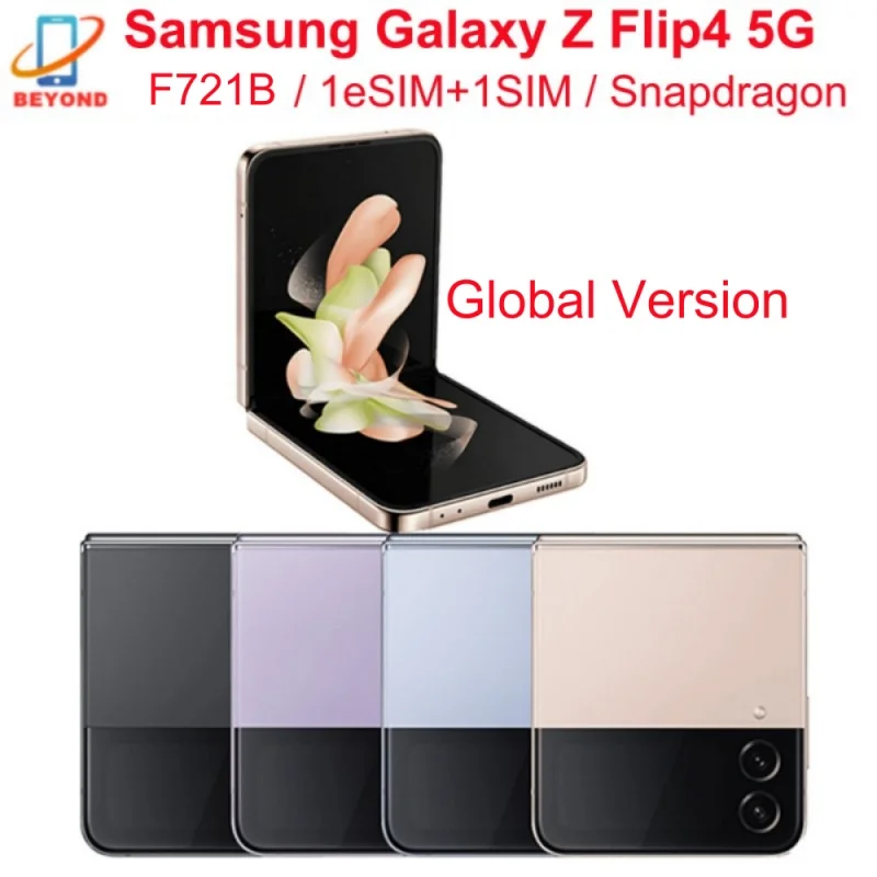 Samsung Galaxy Z Flip 4 Flip4 5G Global Version F721B 6.7