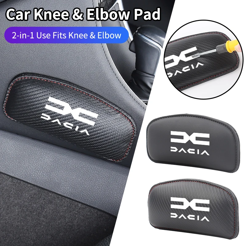 Car Sticker Knee Pad Elbow Pillow Leg Cushion Hand Support Mat For Dacia Duster Logan Sandero Lodgy Dokker Sandero Stepway