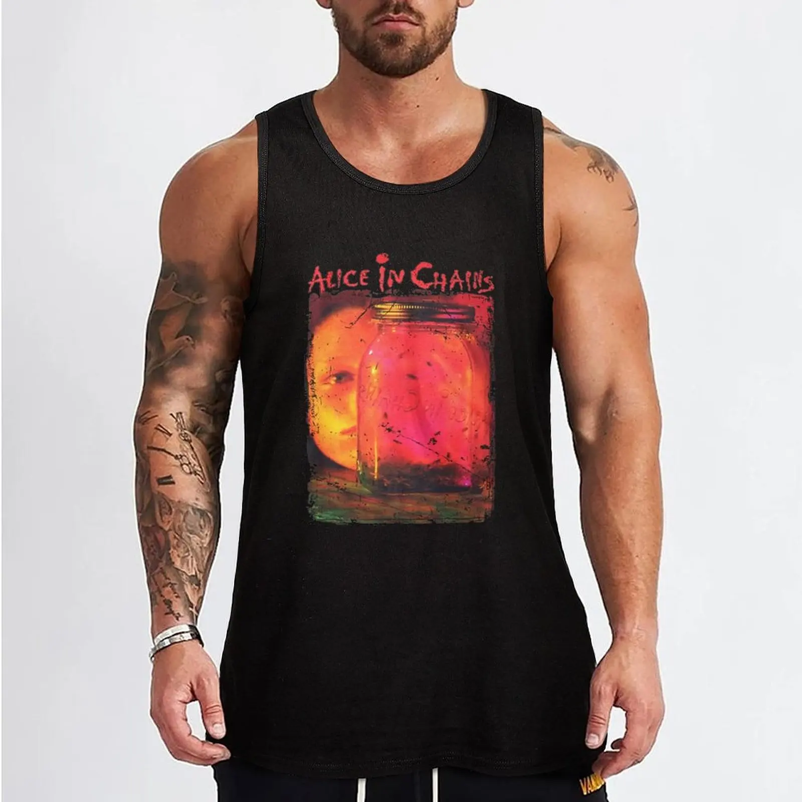 AIC - Jar Of Flies Tank Top T-shirt sports T-shirts men gym t shirt men