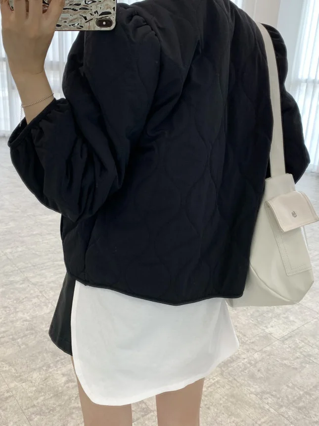 เสื้อผ้าฝ้ายแฟชั่นสำหรับผู้หญิง ดีไซน์ใหม่สำหรับฤดูหนาว ให้ความอบอุ่น ดูอ่อนเยาว์ สไตล์เก๋ไก๋