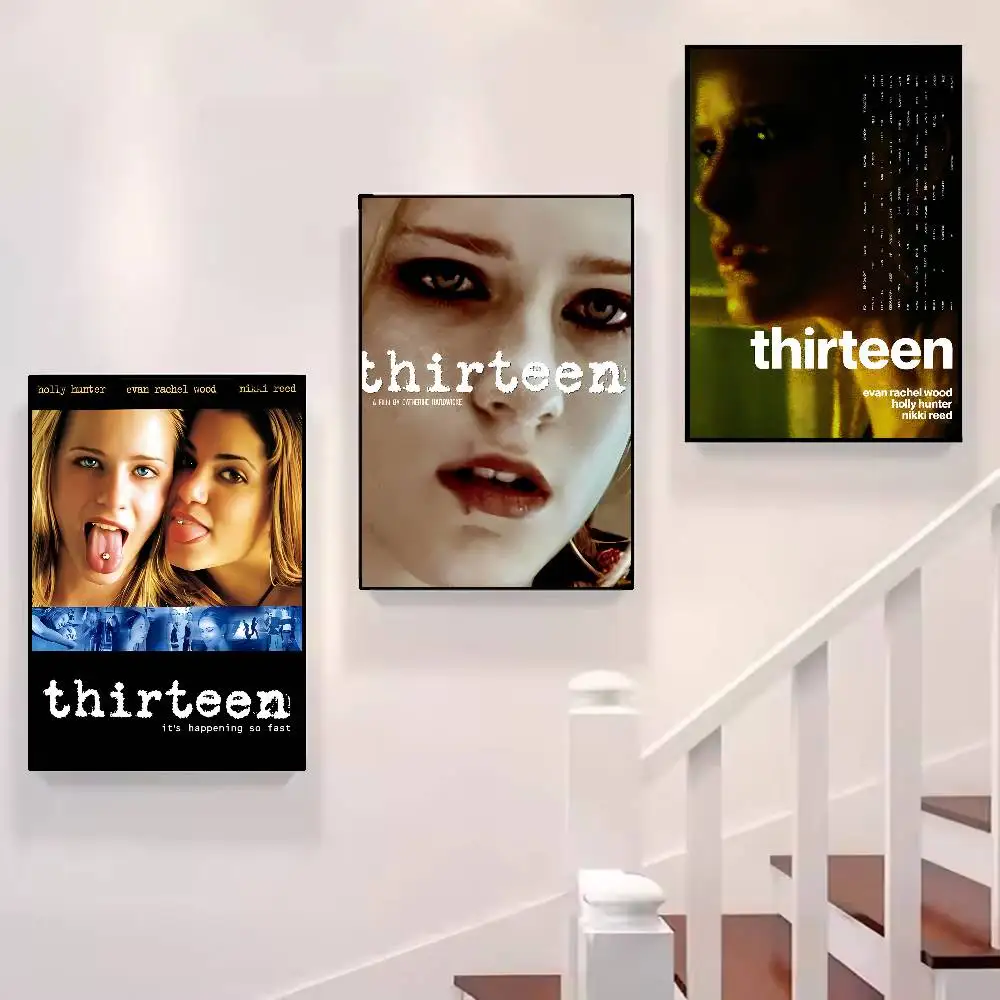 T-Thirteen Movie Gift Frameless Poster Personalized Gift For Lovers Customizable Home Decor