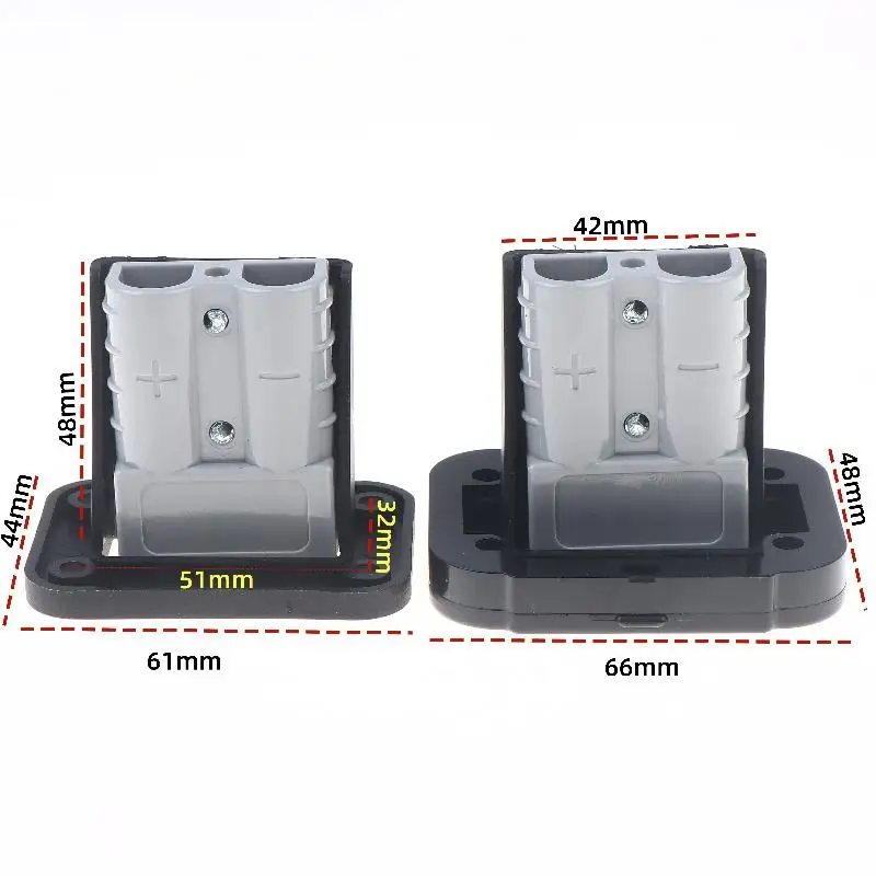 600V 50A 헤비듀티 퀵 디스커넥트 배터리 커넥터 키트, 지게차, 자동차 및 고전류 응용 분야용 SAE 규격 준수