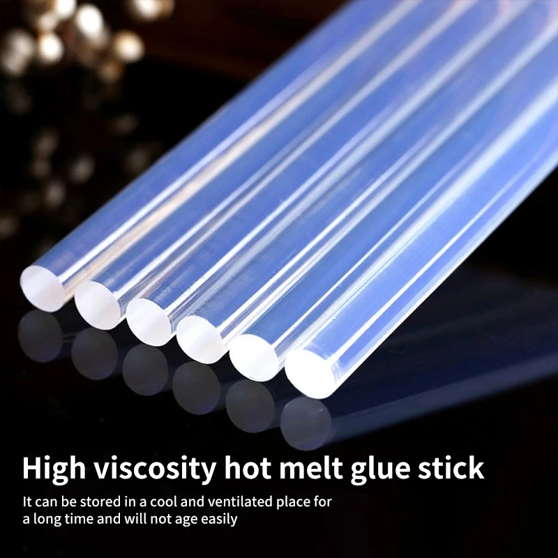 

7/11 мм прозрачный термоклей-карандаш, высоковязкий термоклеевой пистолет, сменные клеевые палочки, общий ремонт, украшение дома