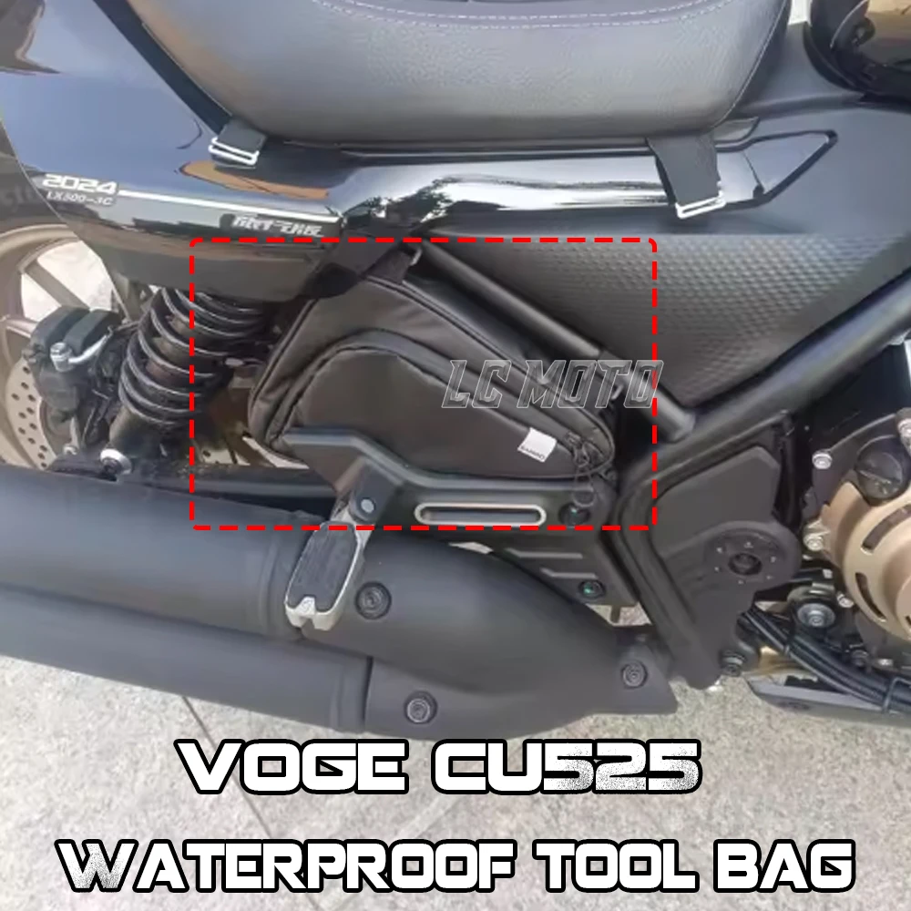 

Motorcycle Hidden Waterproof Tool Bag Side Bag Side Bag Tool Bag Modification Accessories For VOGE CU525 CU 525
