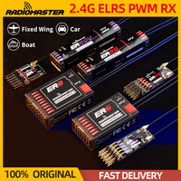 Radiomaster 2.4GHz ELRS PWM Receiver ER4 4CH ER6 ER6G ER6GV 6CH ER8 ER8G ER8GV 8CH ExpressLRS RX For RC Fixed Wing Aircraft Car