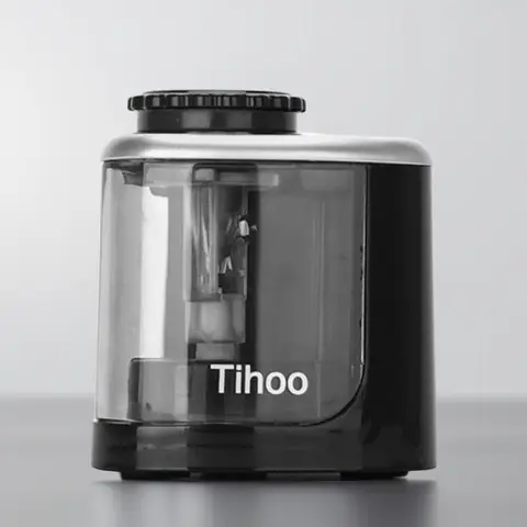 Electric Auto Pencil Sharpener for Students, Helical Steel Blade Sharpener for Artists, Colored Pencils for Kids and Adults