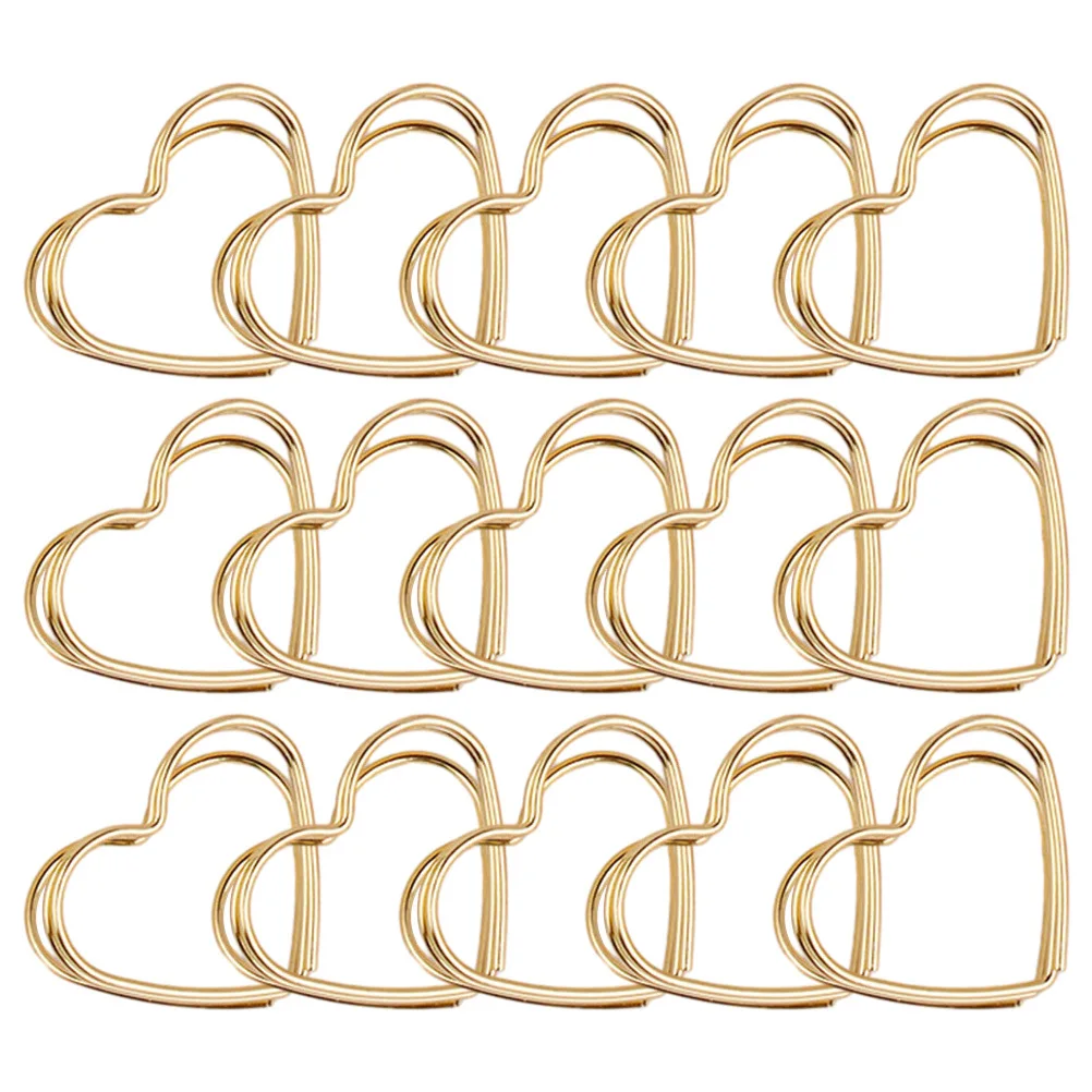

32 Pcs Business Card Holders Love Note Name Cards Table Metal Wedding Photo
