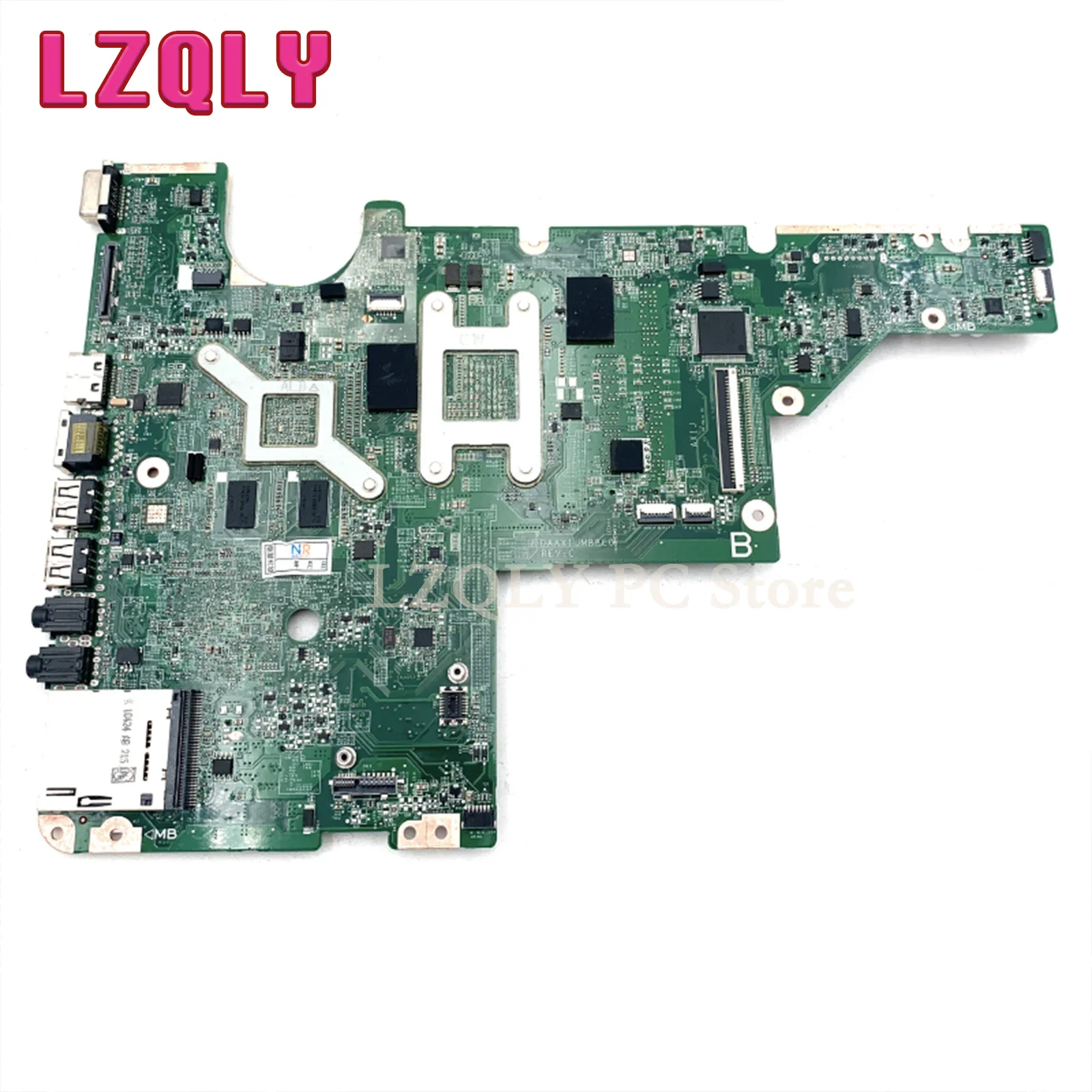 LZQLY For HP Pavilion G42 CQ42 G62 CQ62 637584-001 DAAX1JMB8C0 Laptop Motherboard I3-370M CPU HM55 HD6370M DDR3 Main Board