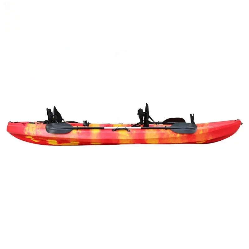 Factory Hot Sale 3Person Fishing Family Kayak Plastic Sea Touring Kayak for Sale view 3