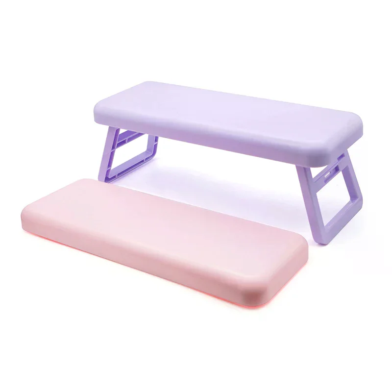 /YOV/Nail Art Hand Pillow For Nails With Mat Set Manicure Table Hand Cushion Pillow Holder Armrests Nail Art Stand Foldable