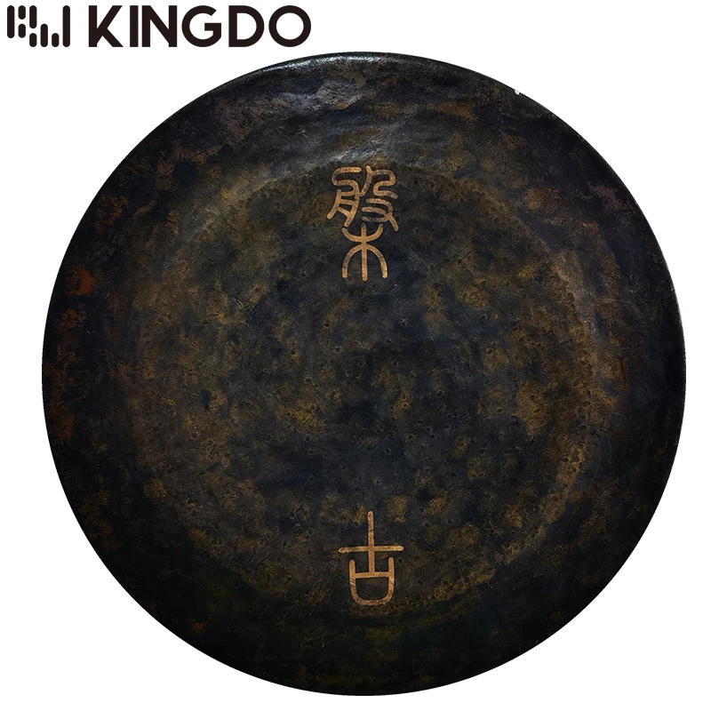 Kingdo Custom Handcrafted Healing Gong 70cm Chau Gongs For Meditation, Sound Therapy, And Decoration