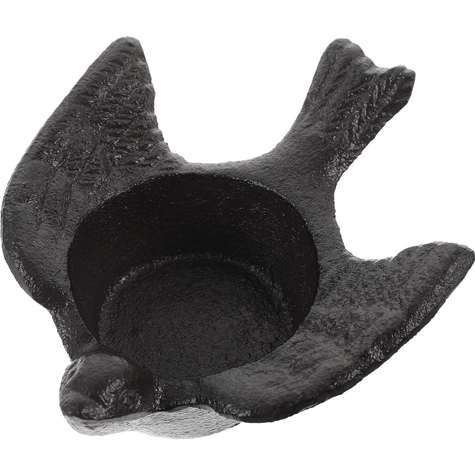 

Cast Candlestick Retro Style High Quality Material Thickened Bottom Stable Placement Stand Metal Holder