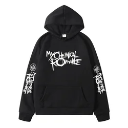 My Chemical Romance Mcr Band Printed Casual Sweatshirt Men's and Women's Same Cotton High Quality Fashion Loose Men's Hoodie