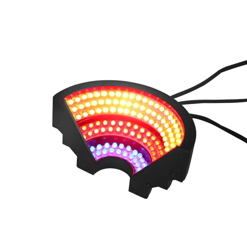 Multi-color and multi-angle illumination Reflect surface slope information AOI special Light source for solder inspection