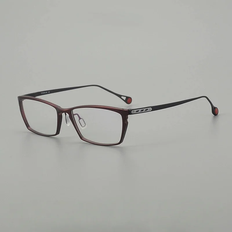 

Belight Optical Japan Design Cool Fashion Style Pure Titanium Full Rim Frame Men Prescription Eyeglasses Eyewear KO-117