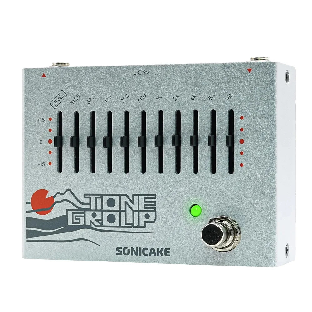 SONICAKE QDS-01 โทนกรุ๊ป อีควอไลเซอร์ 10 แบนด์ สำหรับกีตาร์และเบส