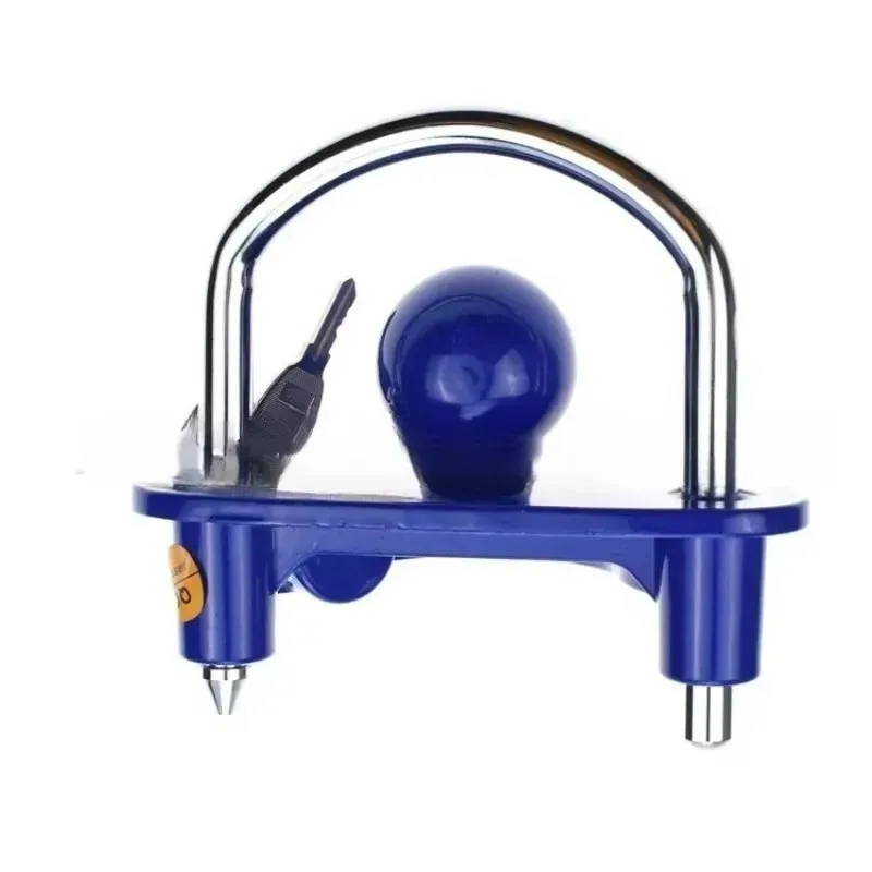 

Аксессуары для караванов, регулируемый новый U-образный универсальный буксирный шар, защита от кражи, муфта для прицепа, замок сцепного устройства для тяжелых условий эксплуатации