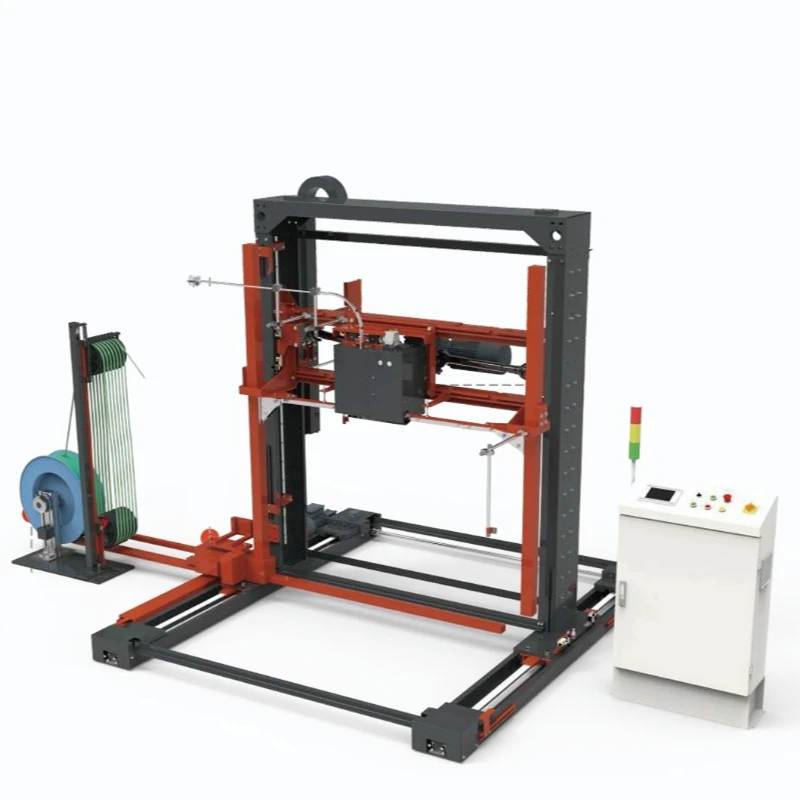 15 seconds/pic automatic high quality pressure tray strapping machine