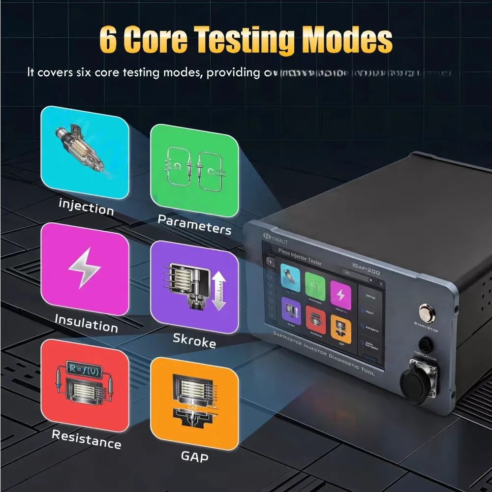 IGAP100  IGAP200  IGAP300 Common Rail Solenoid  Piezo Injector Tester