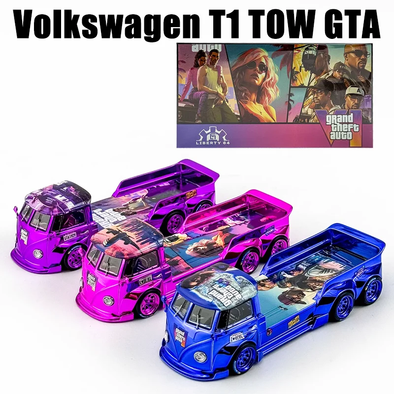 フォルクスワーゲンT1GTA車,金属玩具,ギフト,新モデル