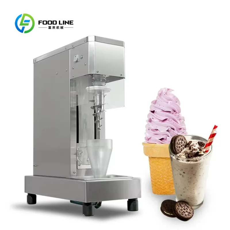 Summer Ice Cream Machine High Efficiency Low Cost and High Profits Ice Cream Mixer for Sale Customized