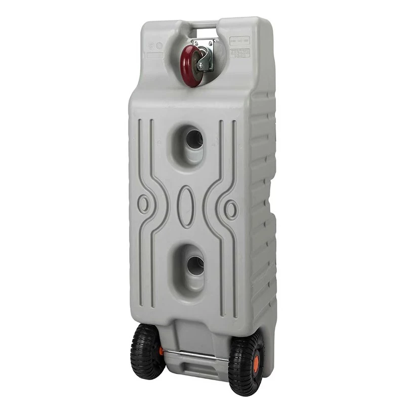 Outdoor barbecue camping RV modified car go on road trip truck wheeled portable large-capacity water tank 75L