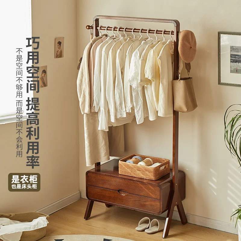 Rovere, appendiabiti, tutto in legno massello, pavimento, appendiabiti, camera da letto, stendibiancheria, casa, appendiabiti, multifunzione