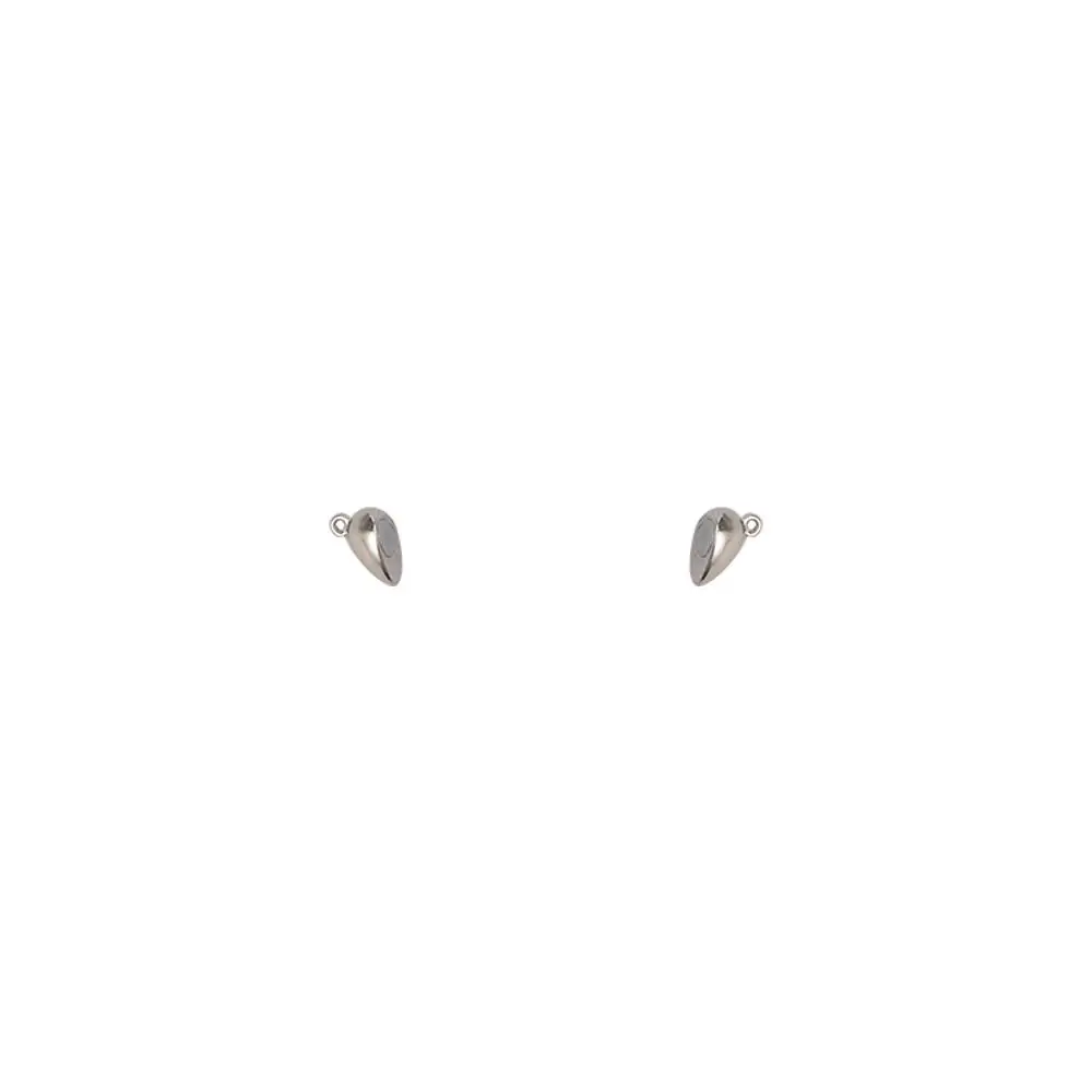 Magnetic Buckle Friendship Pendant Couple Jewelry Making Heart Magnet Charm DIY Jewelry Accessories Korean Style Components