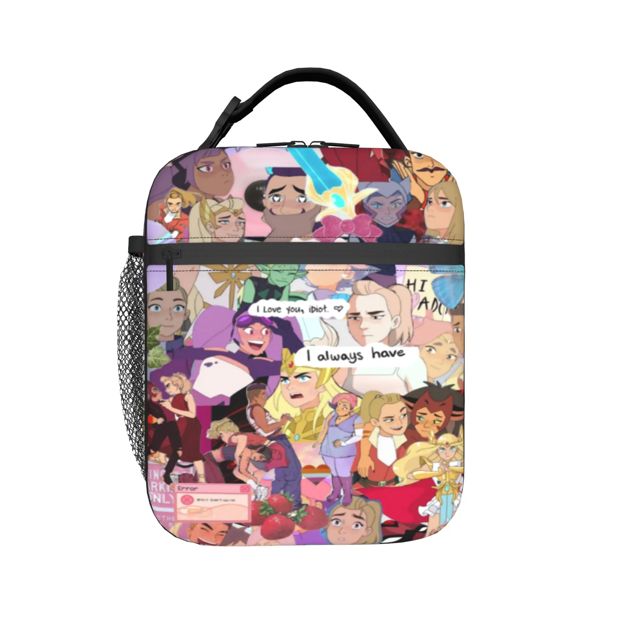 She-Ra and the Princesses of Power Insulated Lunch Bags for Men Women  Storage Food Box Portable Thermal Cooler Lunch Box