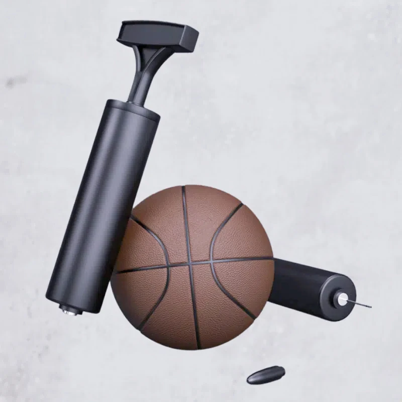 Draagbare voetbal volleybal basketbal balpomp luchtnaald ballon zwemmen ringpomp