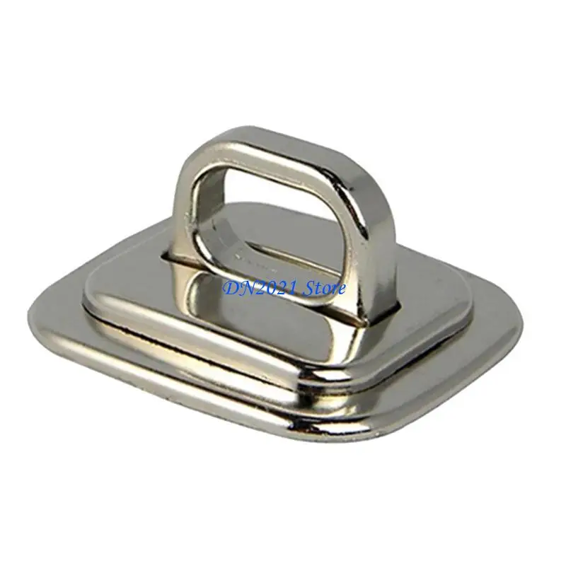 F3KE Electroplated Bright Computer Lock Fixed Base Plate Desk Mount Accessory