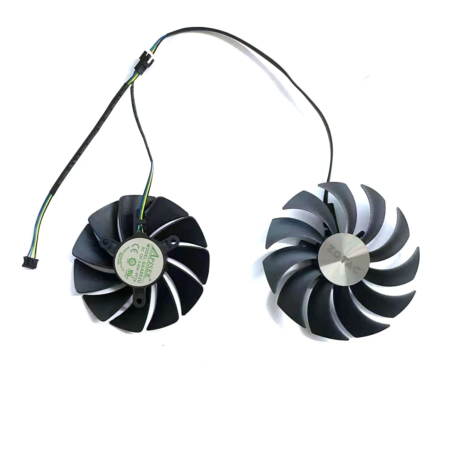 

89Mm 100Mm GAA8S2U GA92S2U For Zotac Rtx 3070 3070TI Twin Rand Video Card Cooling Fan