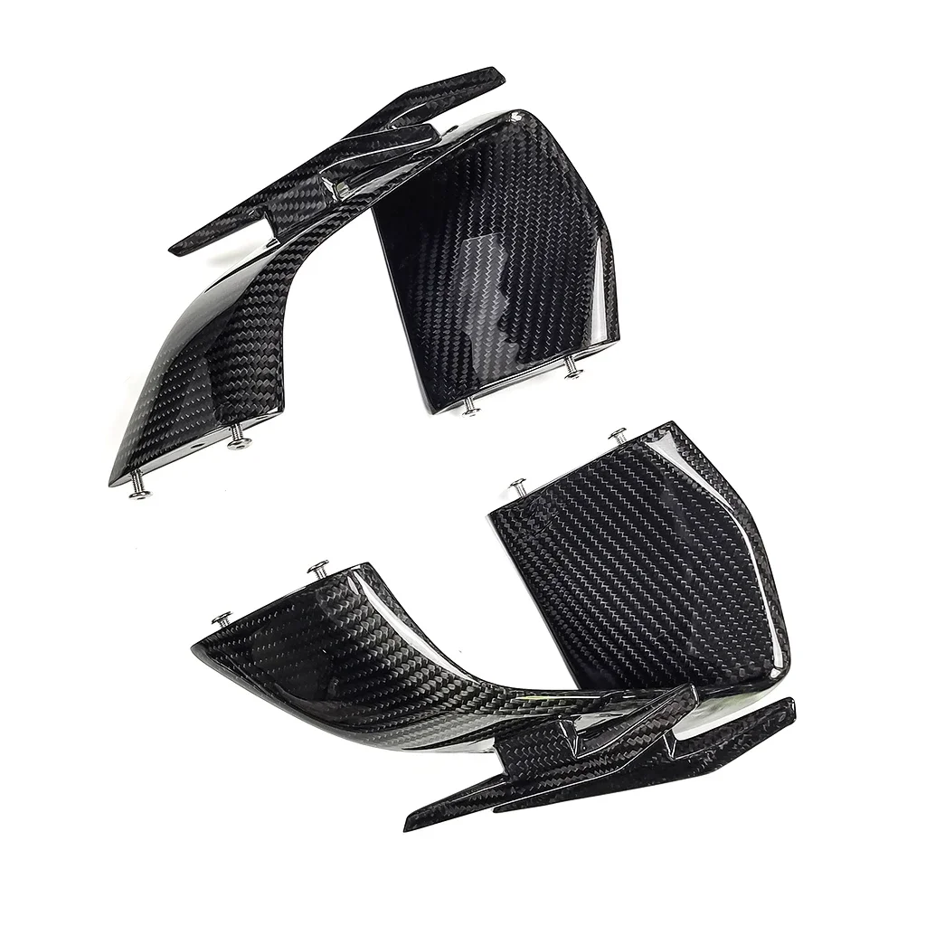 For BMW S1000RR S1000 RR 2023 2024 100% Full Real Carbon Fiber Reducer Winglets Air Deflector Motorcycle Accessories