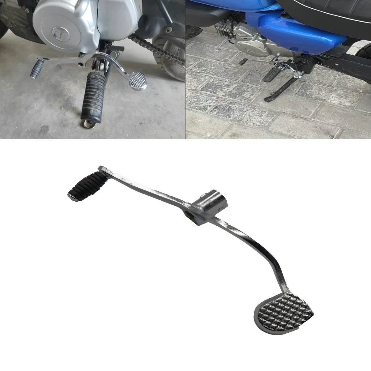 

For Honda CG125 MagiDeal Silver 12mm Motorcycle Gear Shift Shifter Lever Pedal Gear Shift Pedal Lever Arm Shifter Peg