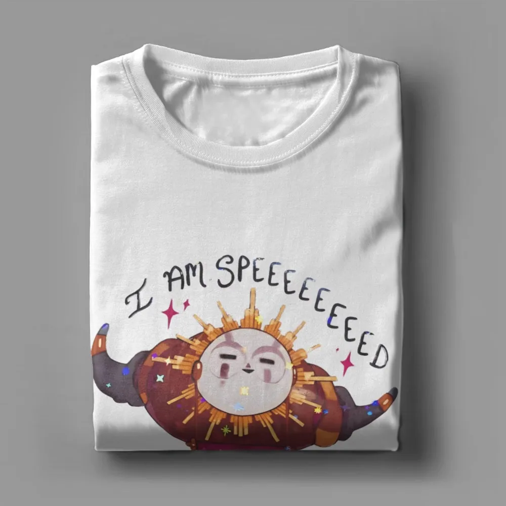 Clair Obscur Expedition 33 T-Shirts Men Esquie I Am Speed Funny Cotton Tees O Neck Short Sleeve T Shirts Over-Size Clothing