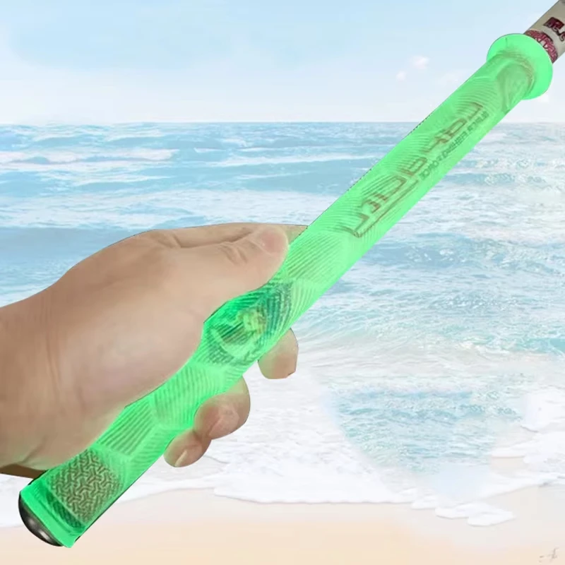1 piece of luminous silicone anti slip fishing rod handle set, suitable for outdoor activities such as night fishing - view 6