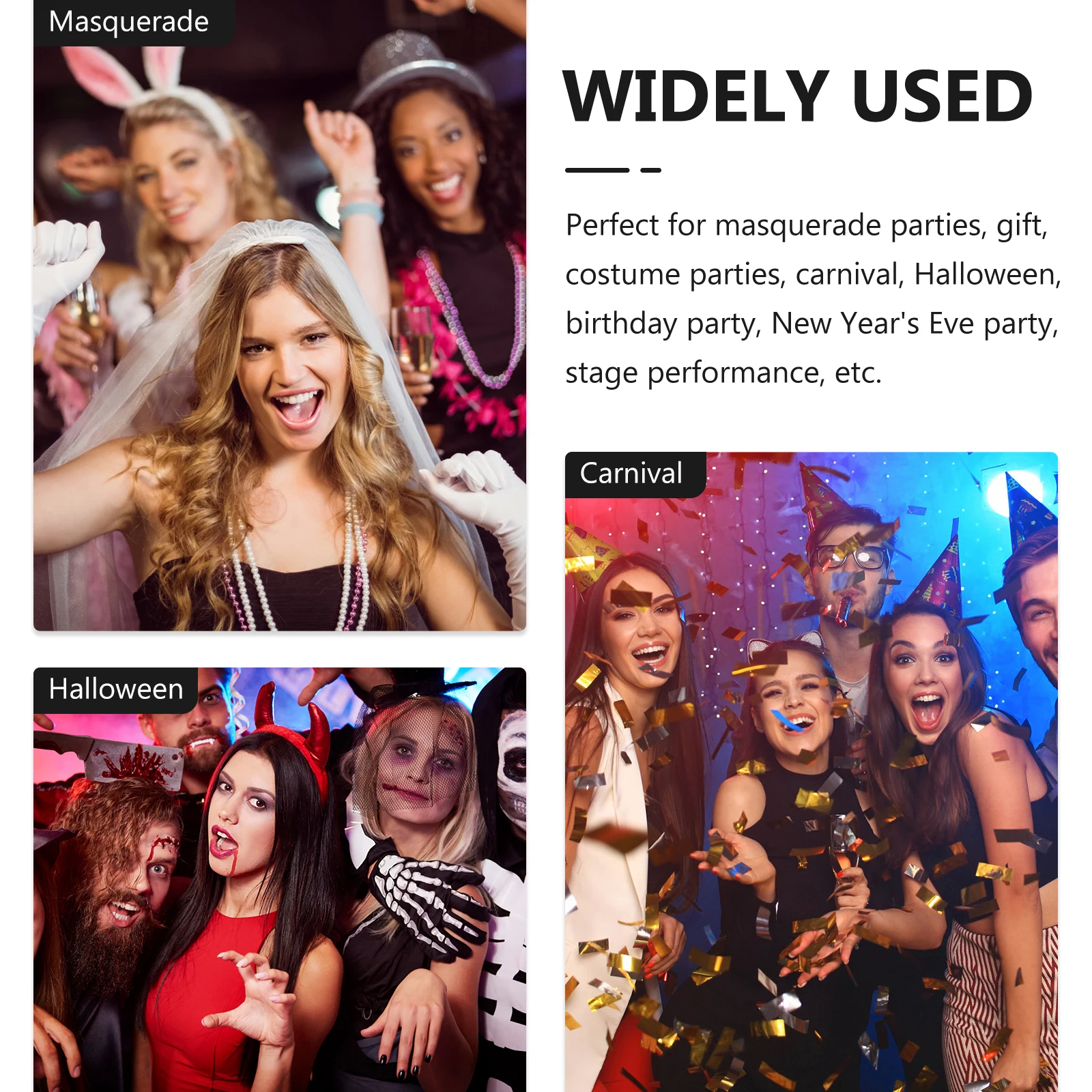 

Halloween Horns Headdress Black Adjustable Exquisite Workmanship Halloween Cosplay Party Headband Memory Carnival Masquerade