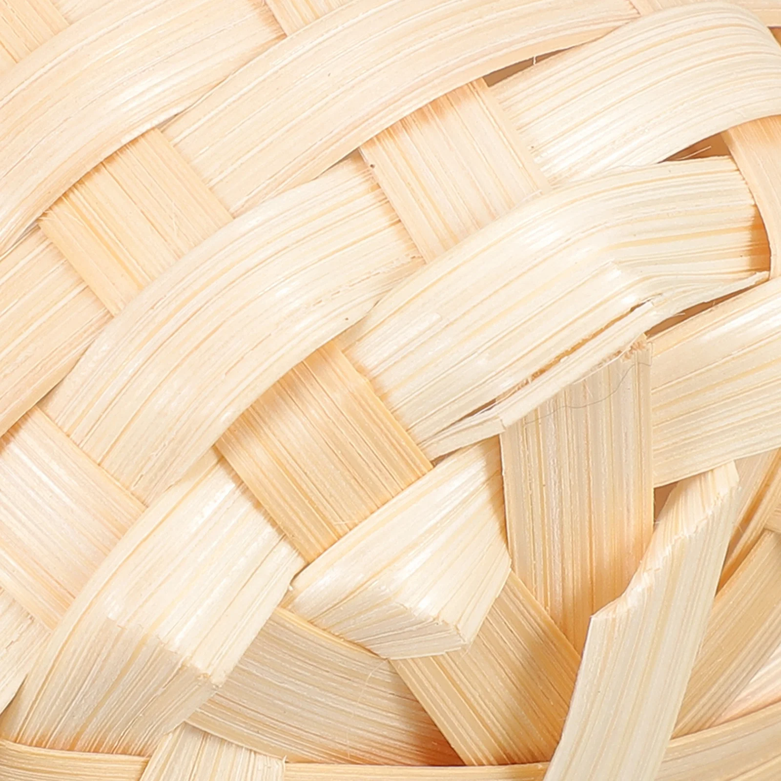 

5Pcs Bamboo Basket Hand Made Woven Fruit Storage Container Home Sundries Food Serving Basket Versatile Fruit Container