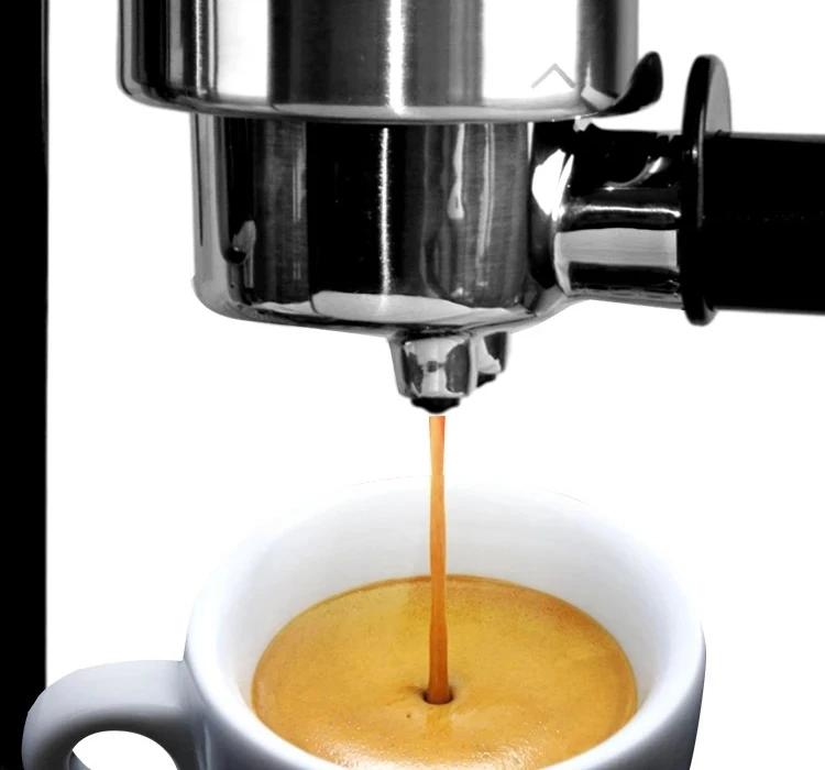 Coffee Machine Semi-automatic Retro Italian Home Office Steam Frothed Milk