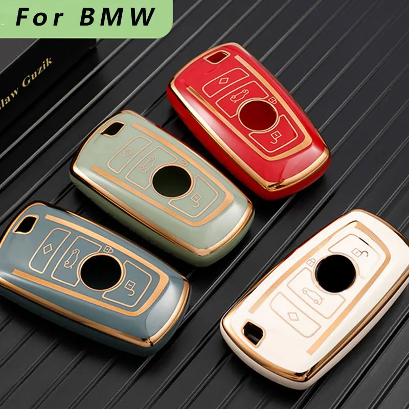 Car Key Case Cover Fob for BMW F20 F30 G20 F31 F34 F10 G30 F11 X3 F25 X4 I3 M3 M4 1 3 5 Series Remote Key Shell Accessories