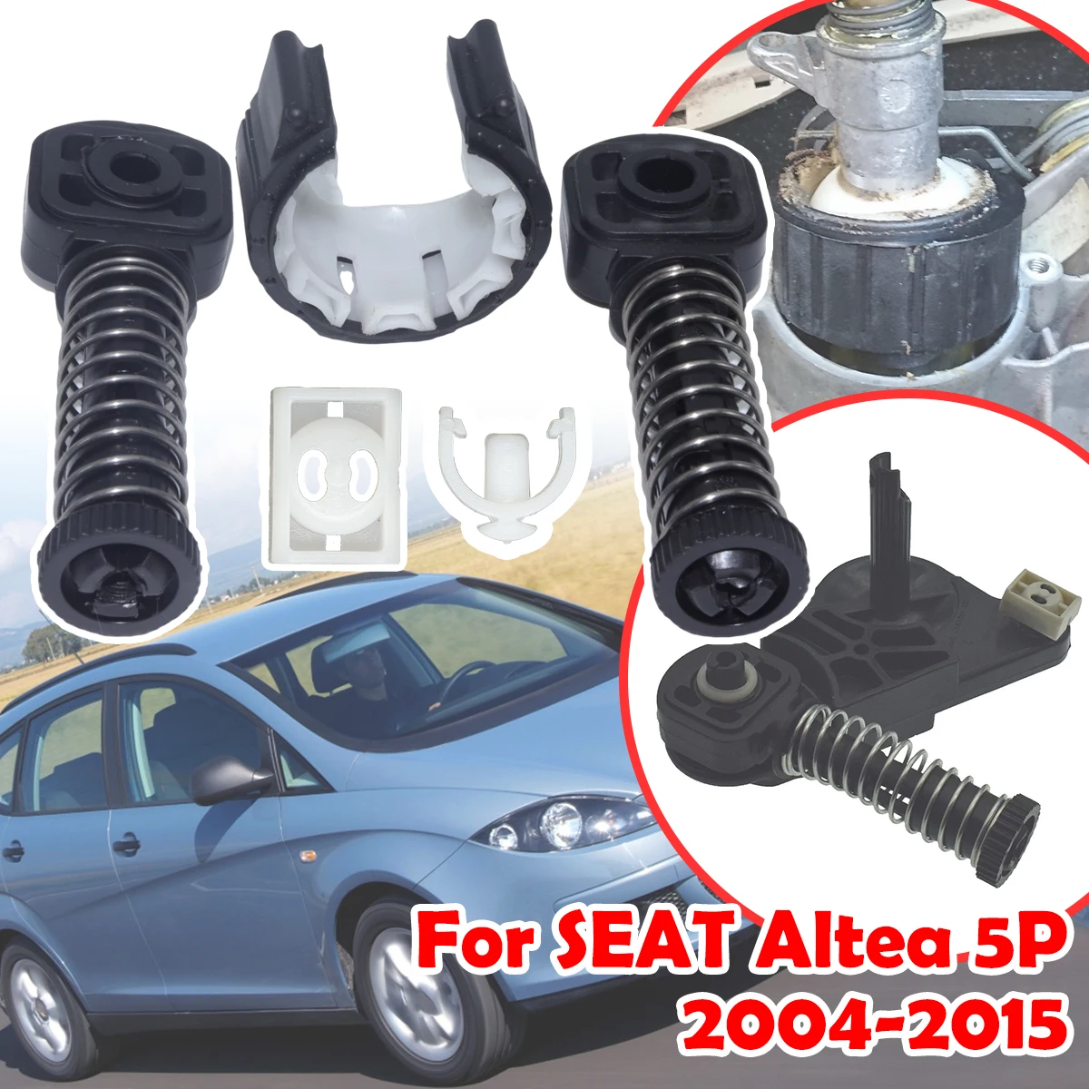 

Ремкомплект ручного рычага переключения передач для SEAT Altea 5P 2004-2015, селекторный раздвижной башмак, коробка передач, улучшенный рычаг переключения передач, конец рычага переключения передач