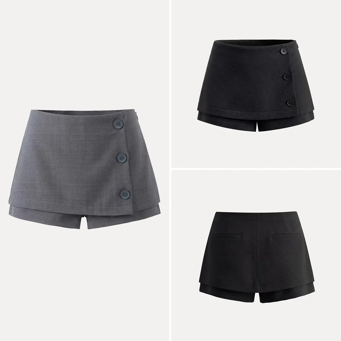 

Новинка Зима 2025: Женский костюм с юбкой А-силуэта и брюками, с разрезом, для офиса, из высококачественного материала