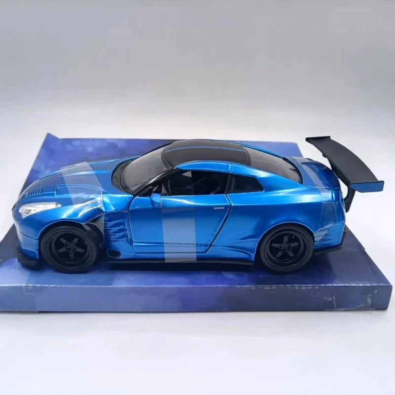 جادا 1:24 بليموث/سوبرا/الكليبس/GT500/موستانج جي تي/بونتياك فايربيرد/GT-R R34 R35 نموذج سيارة مصنوع من خليط معدني هدايا العيد اللعب