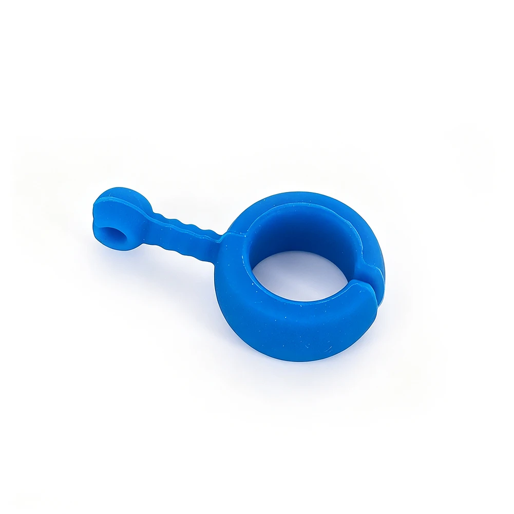 5pcs Silicone Cigarette Holder Ring Hands Free Smoking Finger Clip Gamer Gaming Typing Driving Accessories Flexible 45x25mm